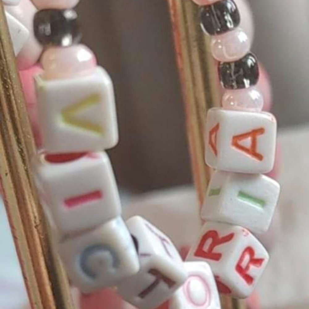 Custom name bracelet